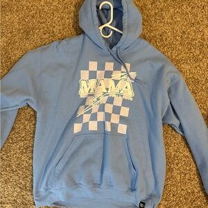 Blue Graphic Hoodie - Krista Horton Slyfox Collab
